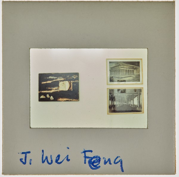 1988 BA Painting Degree Show Slide - 'Ji Wei Feng'