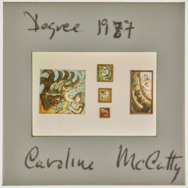 1987 BA Degree Show Slide - 'Caroline McCatty'