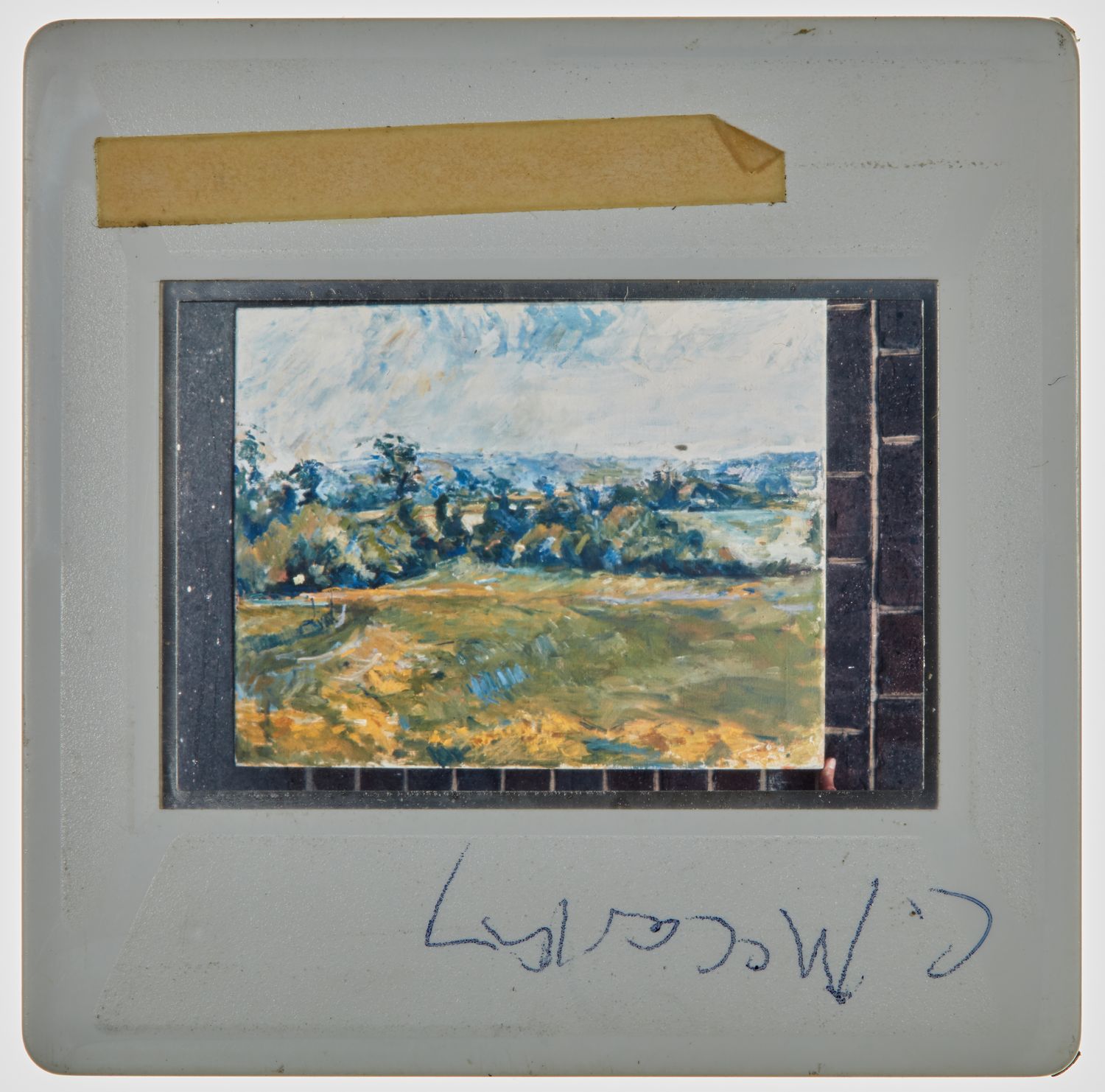 1972 Diploma in Painting Degree Show Slide - 'C McCarthy'