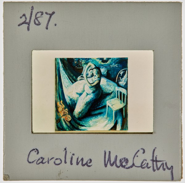 1987 South London Gallery Exhibition Slide - 'Caroline McCathy'