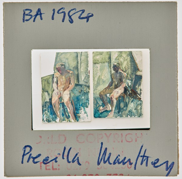 1984 BA Degree Show Slide - 'Priscilla Manthey'