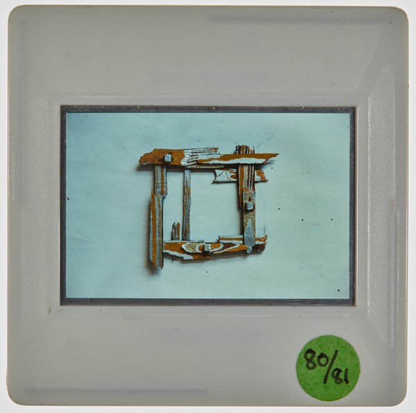 1981 1st Year 3D Design Major Task: Frames Slide - Creator unknown