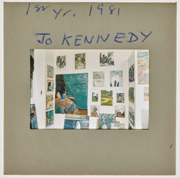 1981 1st Year Degree Show Slide - 'Jo Kennedy'