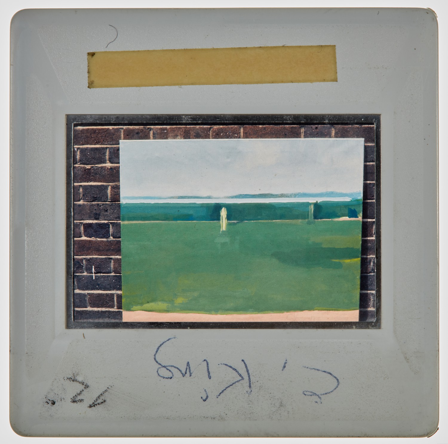 1972 Diploma in Painting Degree Show Slide - 'C King'