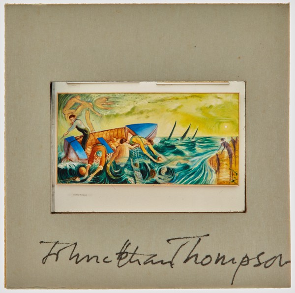 1986 South London Gallery Exhibition Slide - 'Johnathan Thompson'
