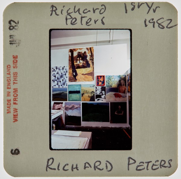 1982 1st Year Summer Exhibition Slide - 'Richard Peters'