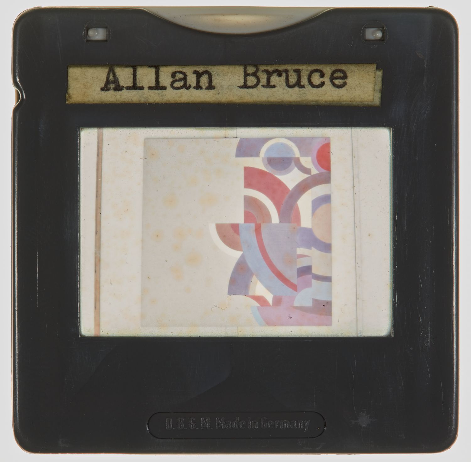 1970 Diploma in Painting Degree Show Slide - 'Allan Bruce'