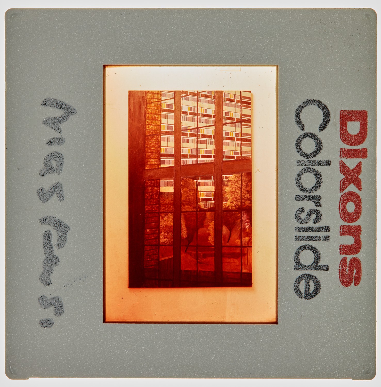 1975 BA Assessment Degree Show Slide - 'Masters'