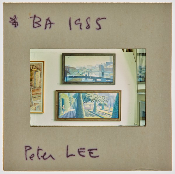1985 BA Degree Show Slide - 'Peter Lee'