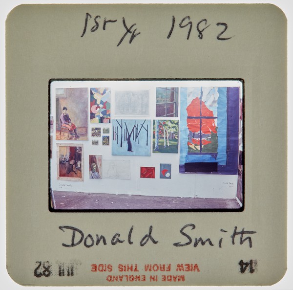 1982 1st Year Summer Exhibition Slide - 'Donald Smith'