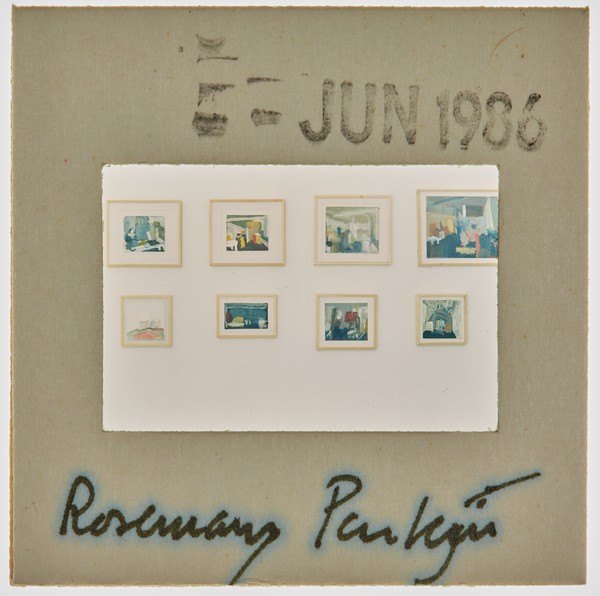 1986 BA Degree Show Slide - 'Rosemary Parkyn'
