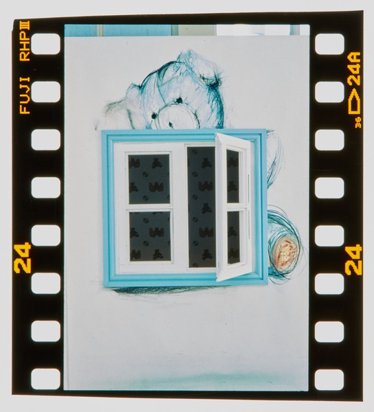 2001 BA Painting Degree Show Slide - Creator unknown