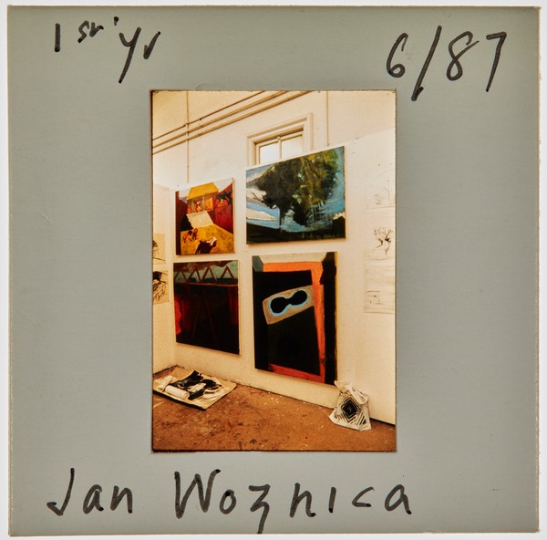 1987 1st Year Degree Show Slide - 'Jan Woznica'